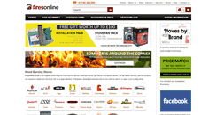 Desktop Screenshot of firesonline.co.uk